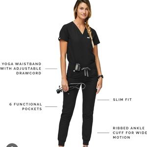 Figs jogger scrub bottoms size L